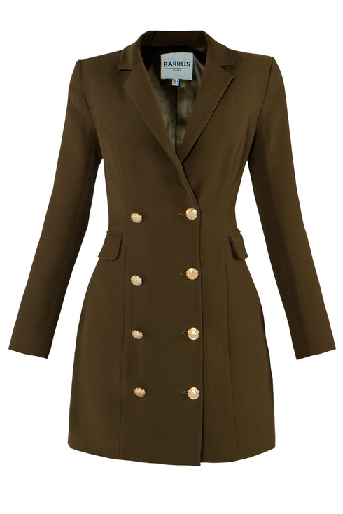 Front Button Jacket Dress